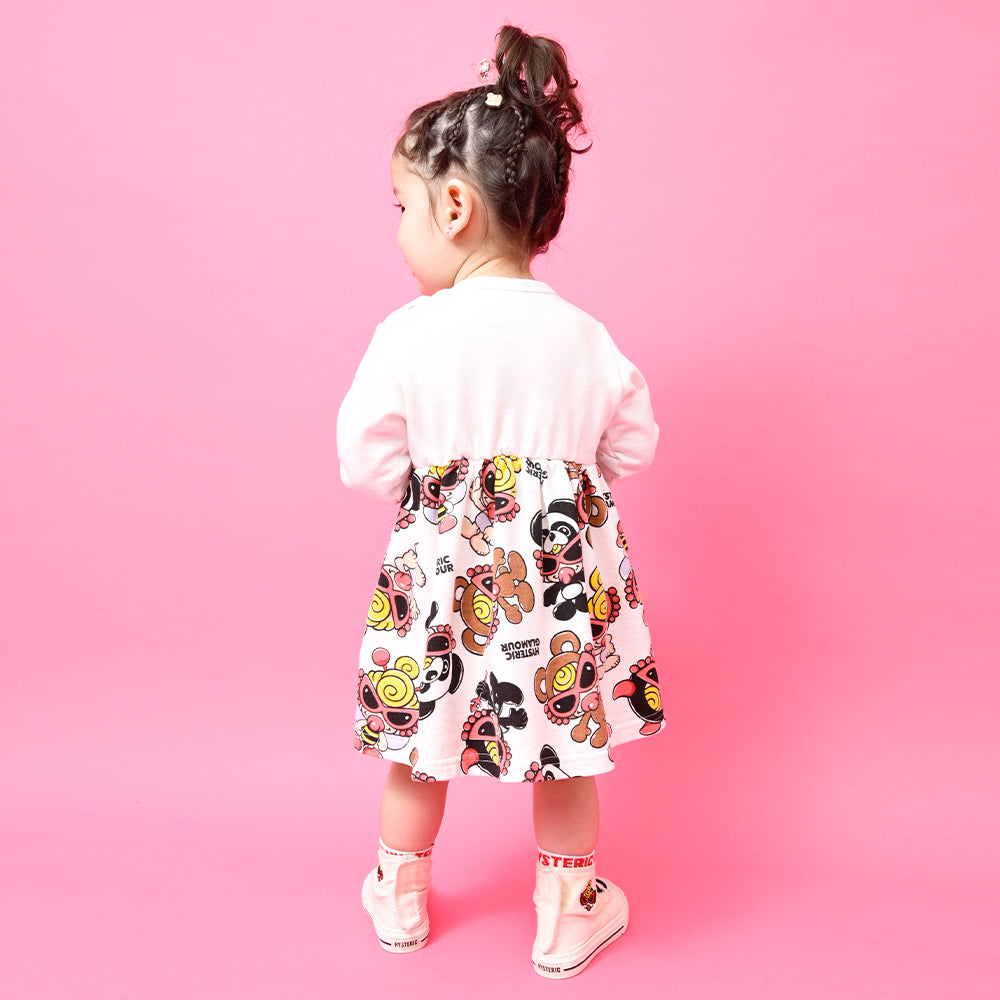 [9月予約商品]PLUMP MINI 裏毛ワンピース