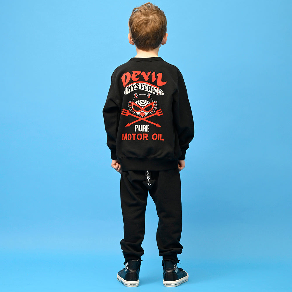 [9月予約商品]DEVIL MOTOR 裏毛トレーナー