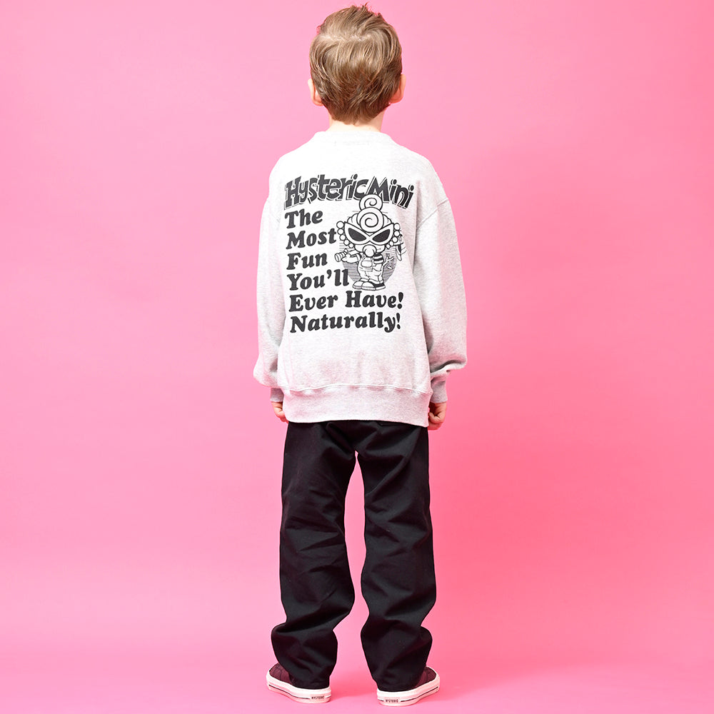 [9月予約商品]HERE COMES TROUBLE 裏毛トレーナー