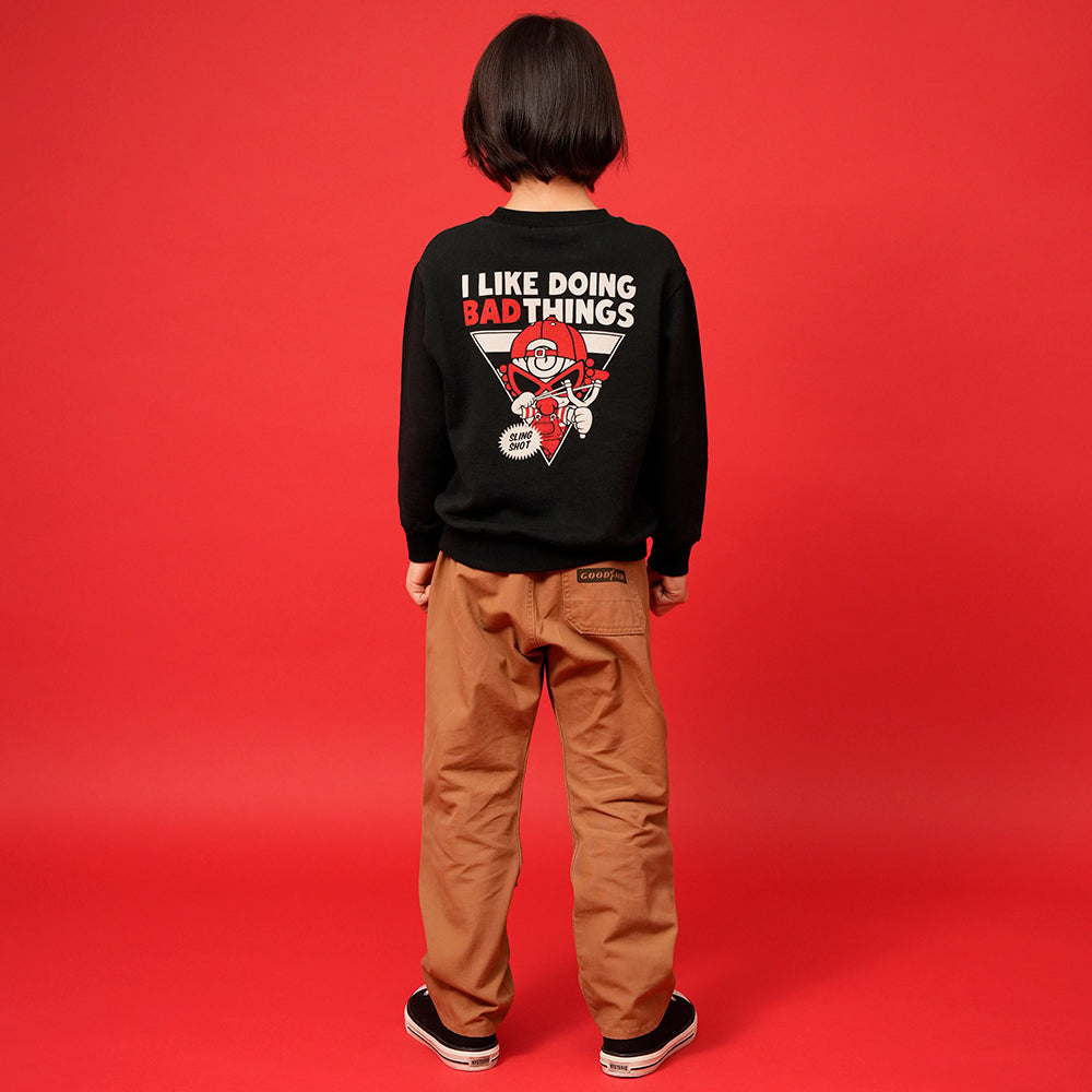 [10月予約商品]TROUBLE GIRL 裏起毛トレーナー