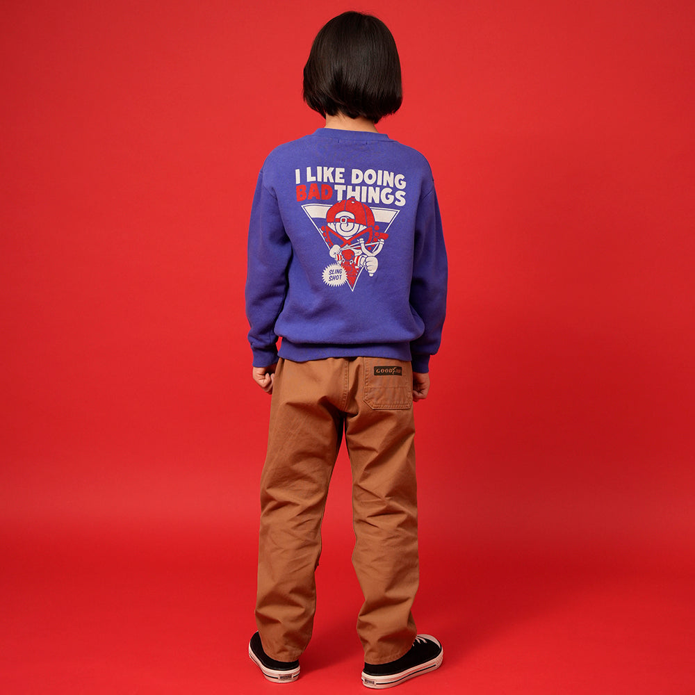 [10月予約商品]TROUBLE GIRL 裏起毛トレーナー