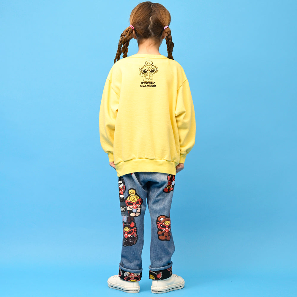 [9月予約商品]PLUMP LITTLE BEE 裏毛トレーナー