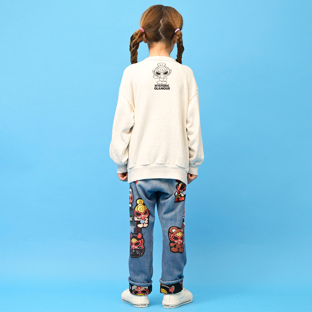 [9月予約商品]PLUMP PANDA MINI 裏毛トレーナー