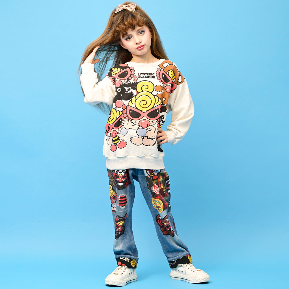 [9月予約商品]PLUMP MINI ALL STARS 裏毛トレーナー