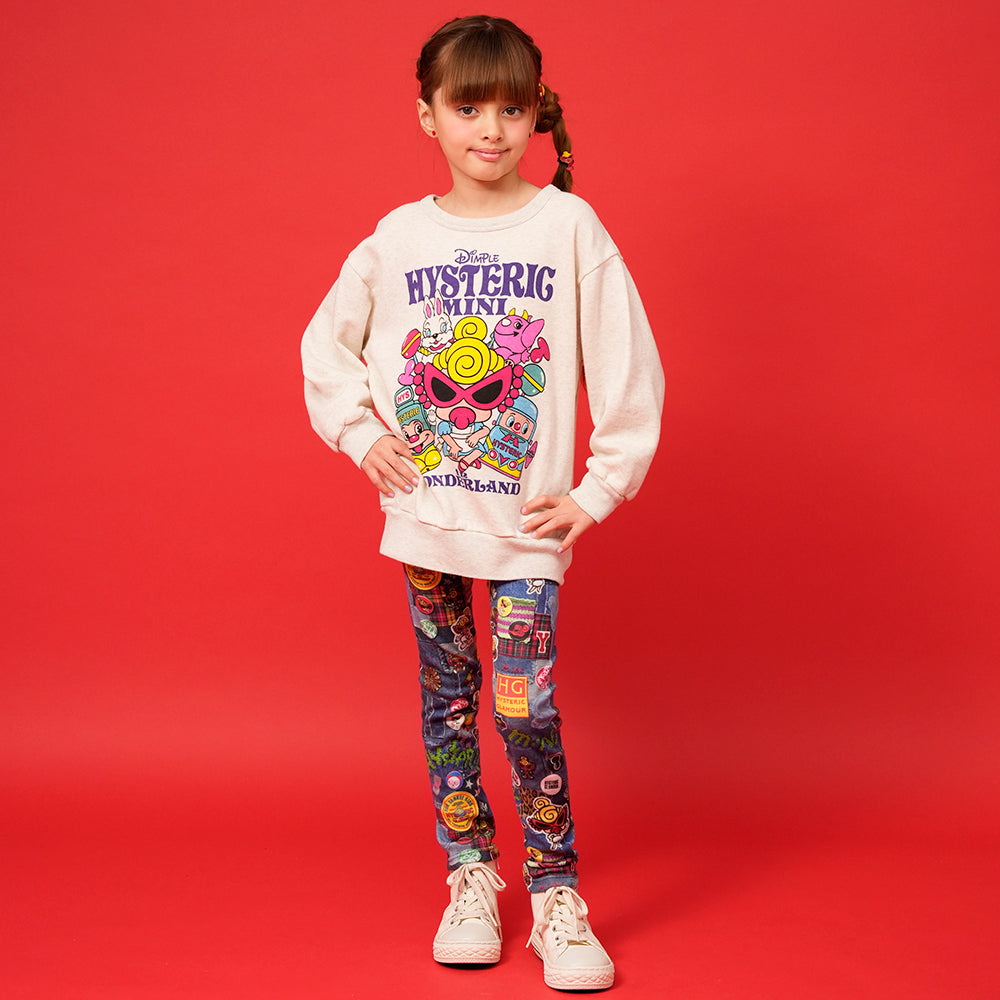 [10月予約商品]HYSTERIC WONDERLAND 裏起毛トレーナー