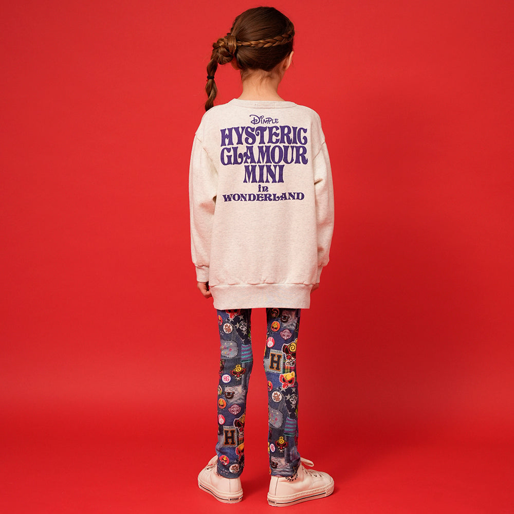 [10月予約商品]HYSTERIC WONDERLAND 裏起毛トレーナー