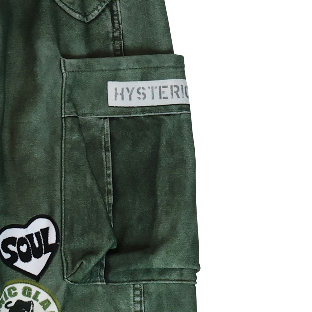 [9月予約商品]Like a denim Viscotex 裏起毛 CARGO パンツ