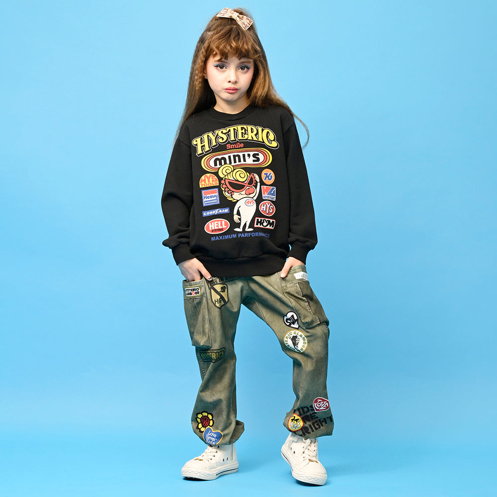[9月予約商品]Like a denim Viscotex 裏起毛 CARGO パンツ