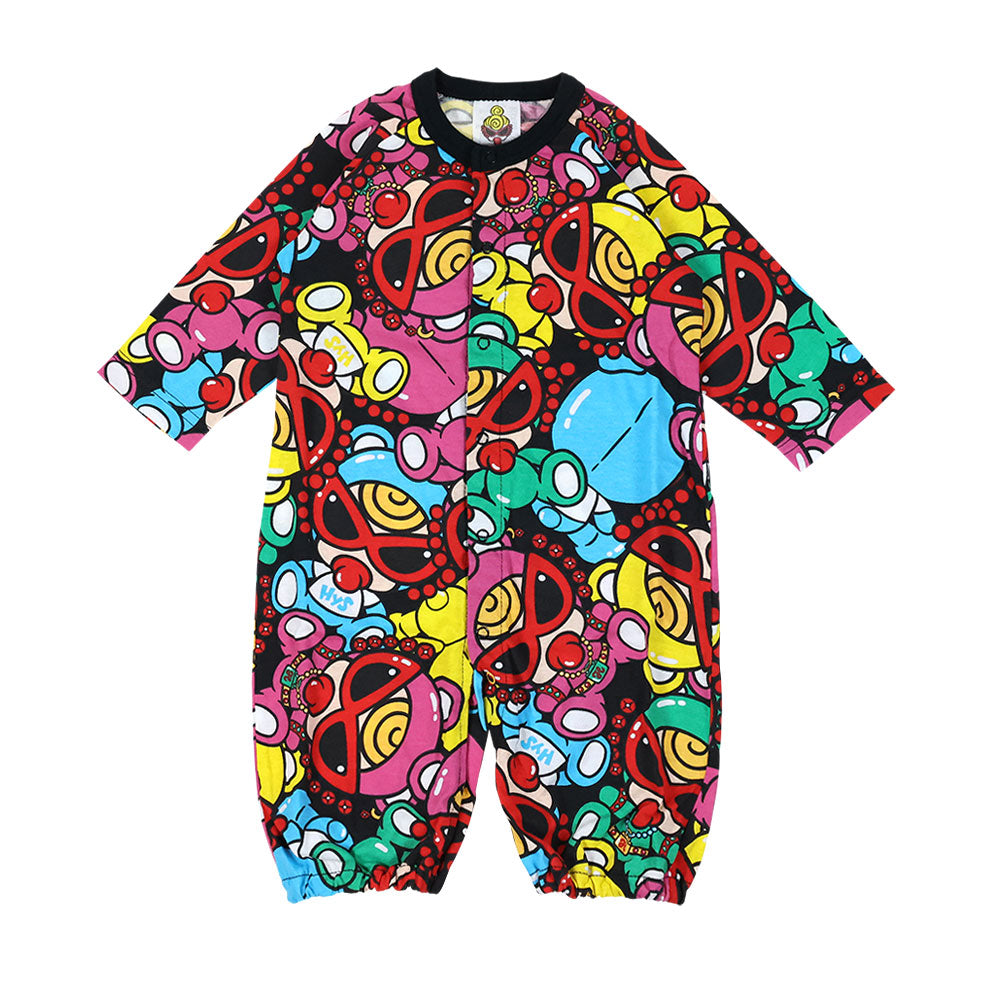 ロンパース・カバーオール HYSTERICMINI teddy 2WAYALL TEDDY MINI総柄 2WAYALL – Hystericmini OnlineStore