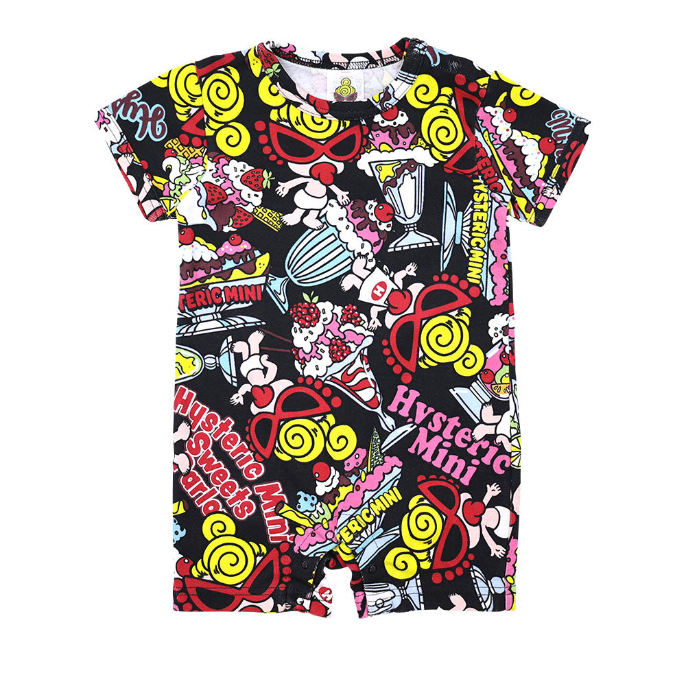HYSTERIC MINI SWEETS PARLOR総柄　ショートオール