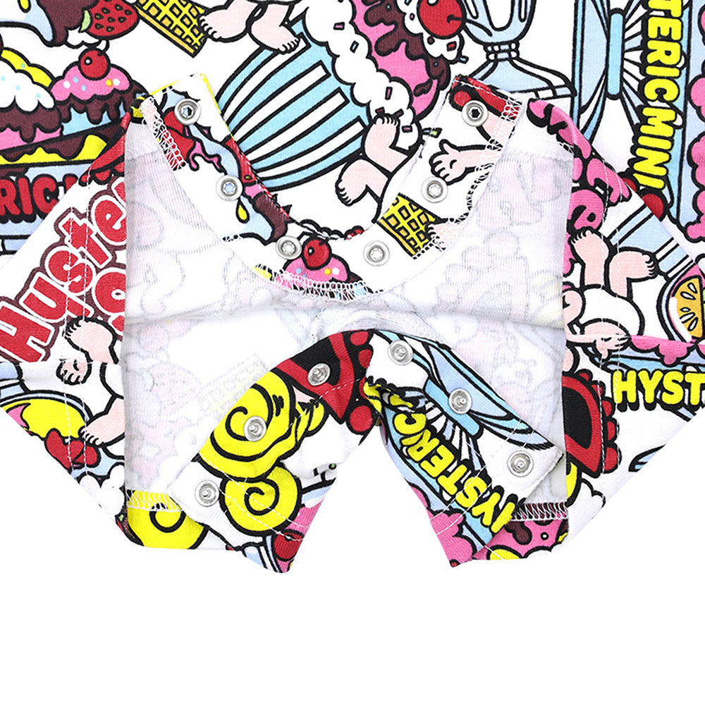 HYSTERIC MINI SWEETS PARLOR総柄　ショートオール