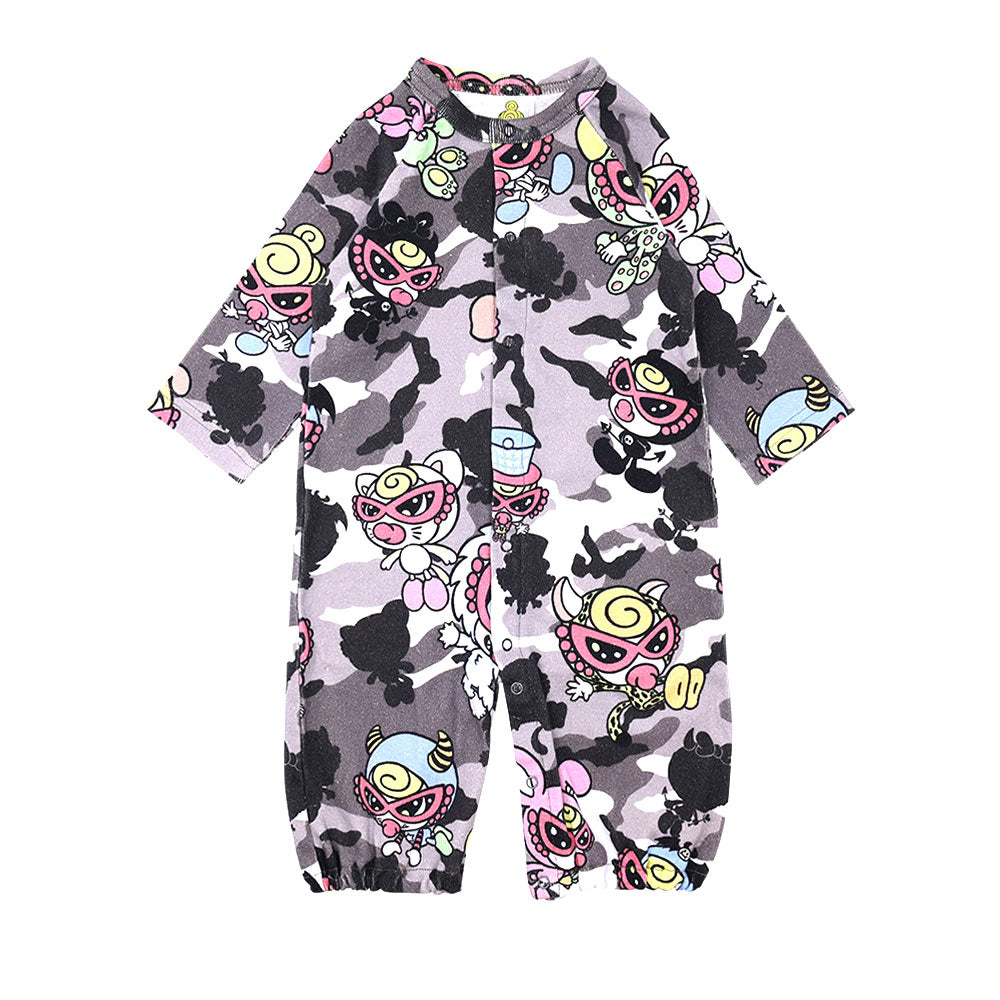 Monster Camo総柄 長袖2WAYALL