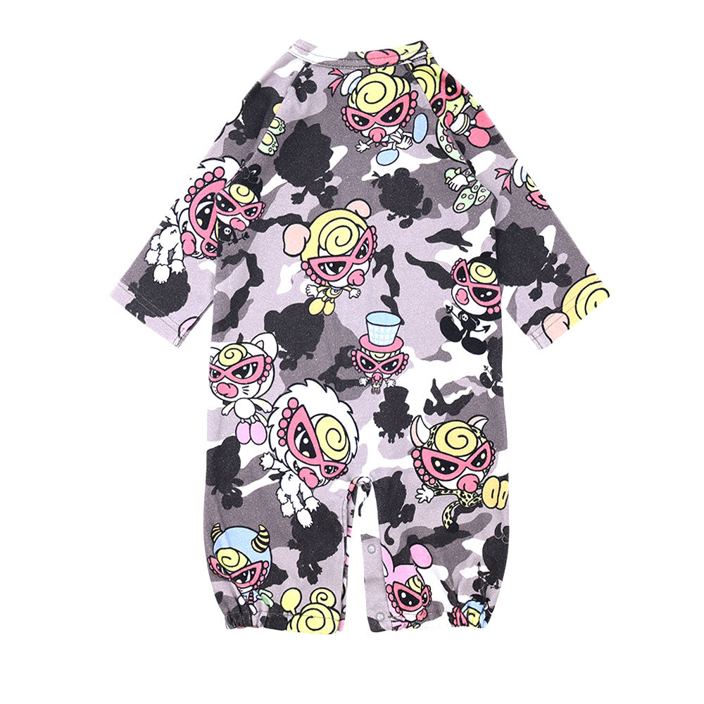 Monster Camo総柄 長袖2WAYALL