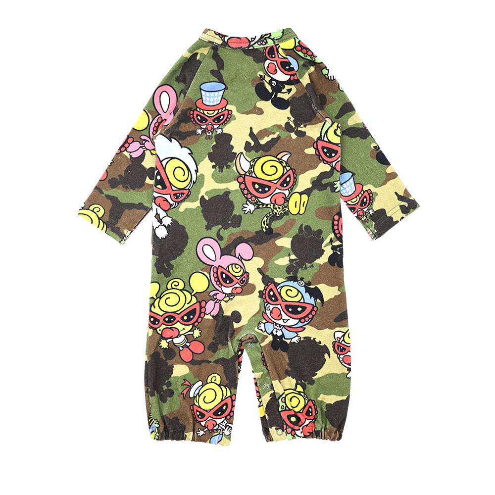 Monster Camo総柄 長袖2WAYALL