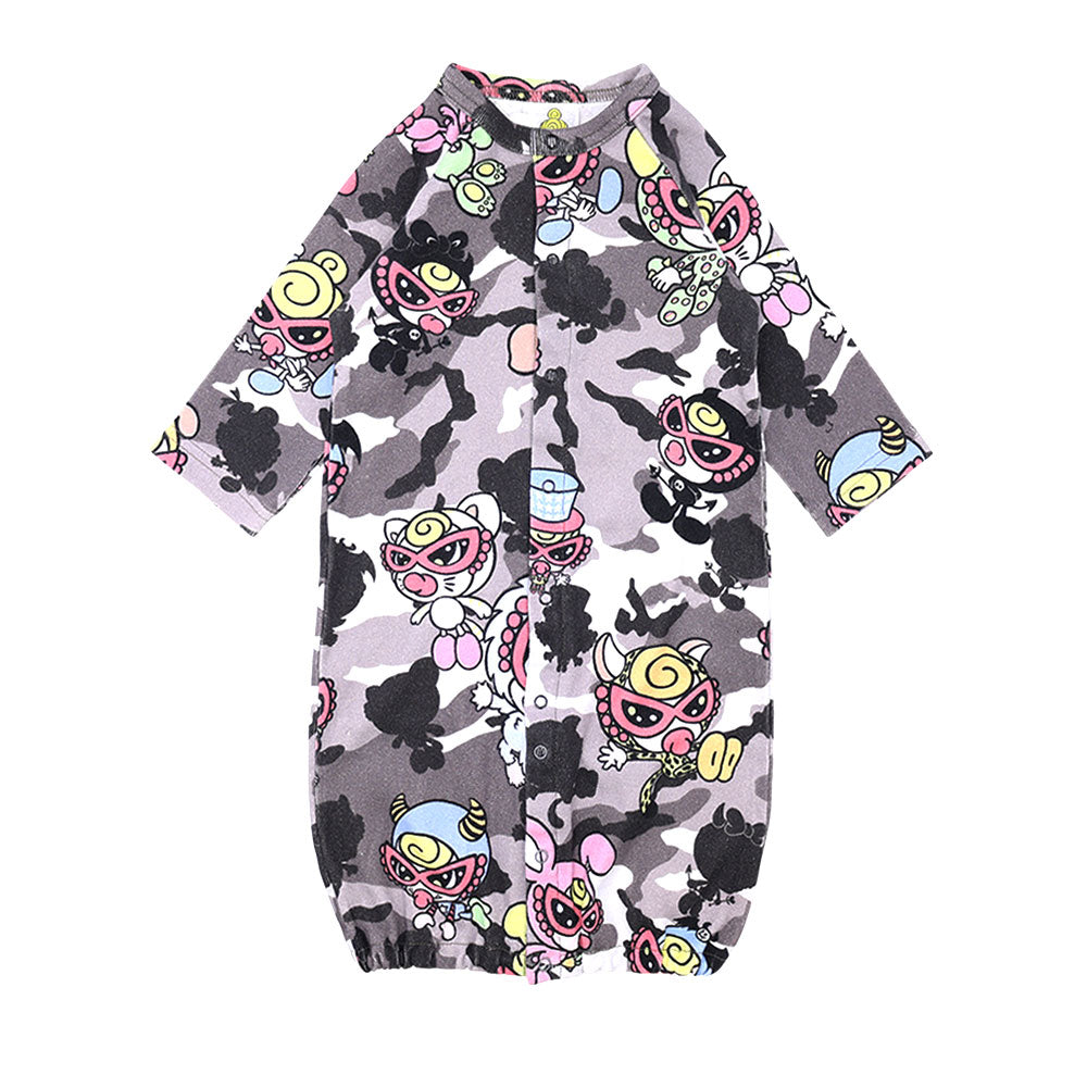 Monster Camo総柄 長袖2WAYALL