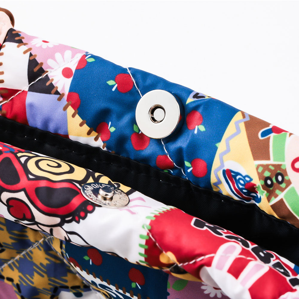 書店版 スクエアバッグ HYSTERIC MINI SQUARE BAG & SACOCHE BOOK SCRAP PATCHWORK ver.